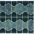 Teal Green, Mosaic - Porcelain Pool Tile