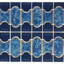 Caribbean Blue, Mosaic - Porcelain Pool Tile