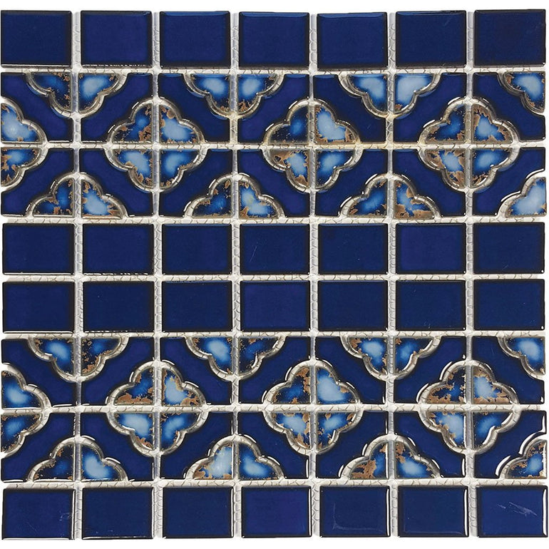 POWPLDPQ30PT Aquatica Terra Blue, 6" x 6" - Porcelain Pool Tile