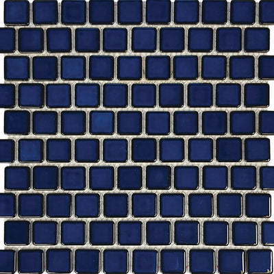 POWPLHM106PT Aquatica Cobalt Blue, 1" x 1" - Porcelain Pool Tile