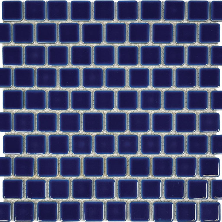 POWPLHM110PT Aquatica Royal Blue, 1" x 1" - Porcelain Pool Tile