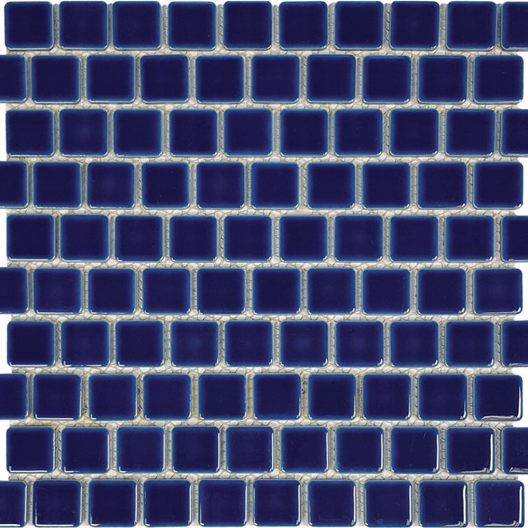 POWPLHM110PT Aquatica Royal Blue, 1" x 1" - Porcelain Pool Tile