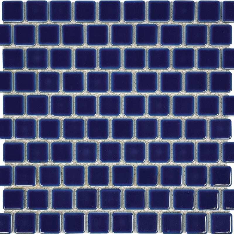 POWPLHM110PT Aquatica Royal Blue, 1" x 1" - Porcelain Pool Tile