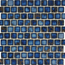 Terra Blue, 1" x 1" - Porcelain Pool Tile