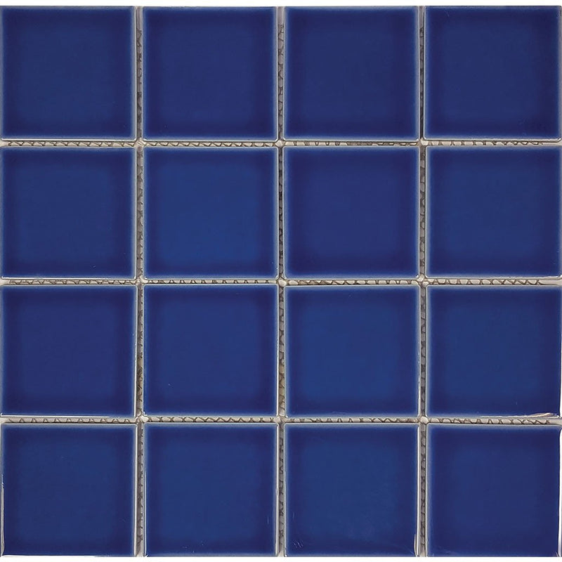 POWPLHM310PT Aquatica Royal Blue, 3" x 3" - Porcelain Pool Tile