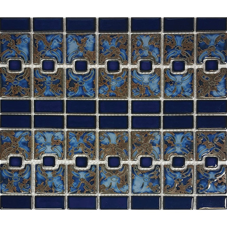 POWPLLC2440SPT Aquatica Terra, Mosaic - Porcelain Pool Tile