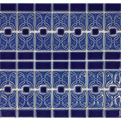 POWPLLC4141PT Aquatica Blueberry, Mosaic - Porcelain Pool Tile