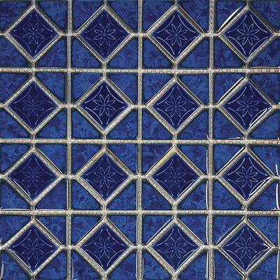 POWPLMAK991PT Aquatica Blueberry, Mosaic - Porcelain Pool Tile