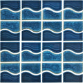 Smoke Blue, Mosaic - Porcelain Pool Tile