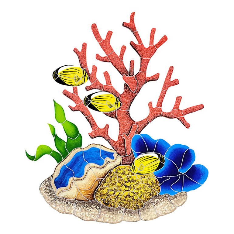 Reef Accent, Coral | RCOCOM | Pool Mosaic