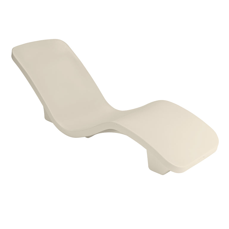 R|Series Lounger, Taupe | Luxury Pool Lounge Chair