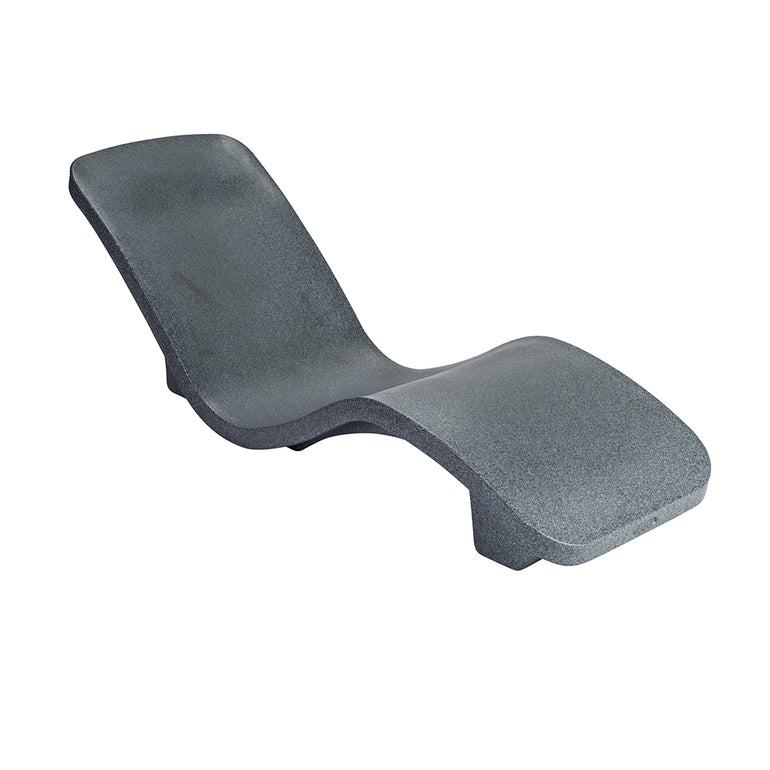 R|Series Lounger, Gray Granite | Luxury Pool Lounge Chair