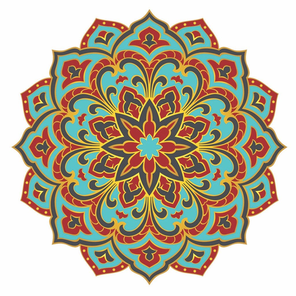 Radiant Beauty Mandala Pool Mosaic