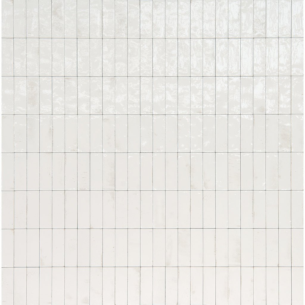 Bianco Glossy, 2" x 6" | EMCGLEEBIAN26 | Aquatica Porcelain Pool Tile