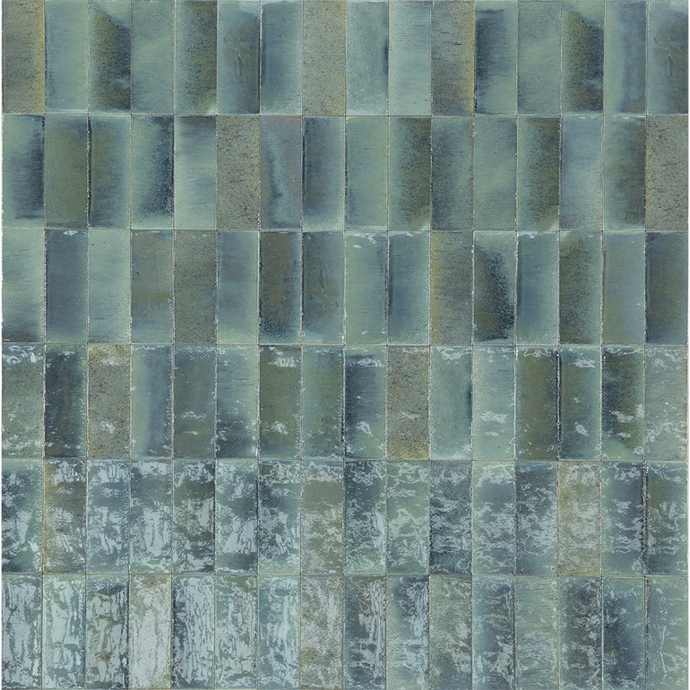 Turchese Glossy, 3" x 8" | EMCGLEETURC38 | Aquatica Porcelain Tile