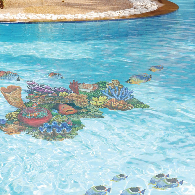 Coral Reef C | PORC-CR30C | Pool Mosaic by Custom Mosaics