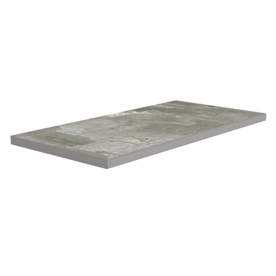 Gray, 12" x 24" | 2CM Porcelain Pool Coping | U.S. Porcelain Pavers