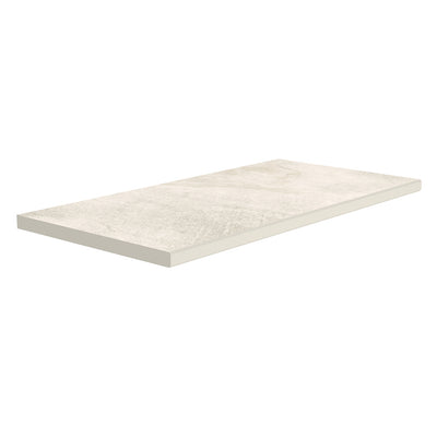 Bianco, 12" x 24" | 2CM Porcelain Pool Coping | U.S. Porcelain Pavers