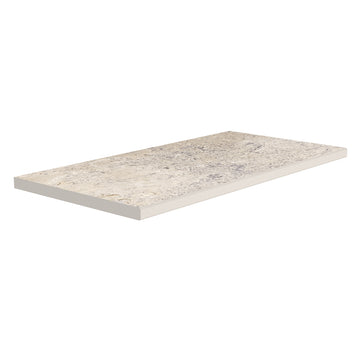 Beige, 12" x 24" | 2CM Porcelain Pool Coping | U.S. Porcelain Pavers