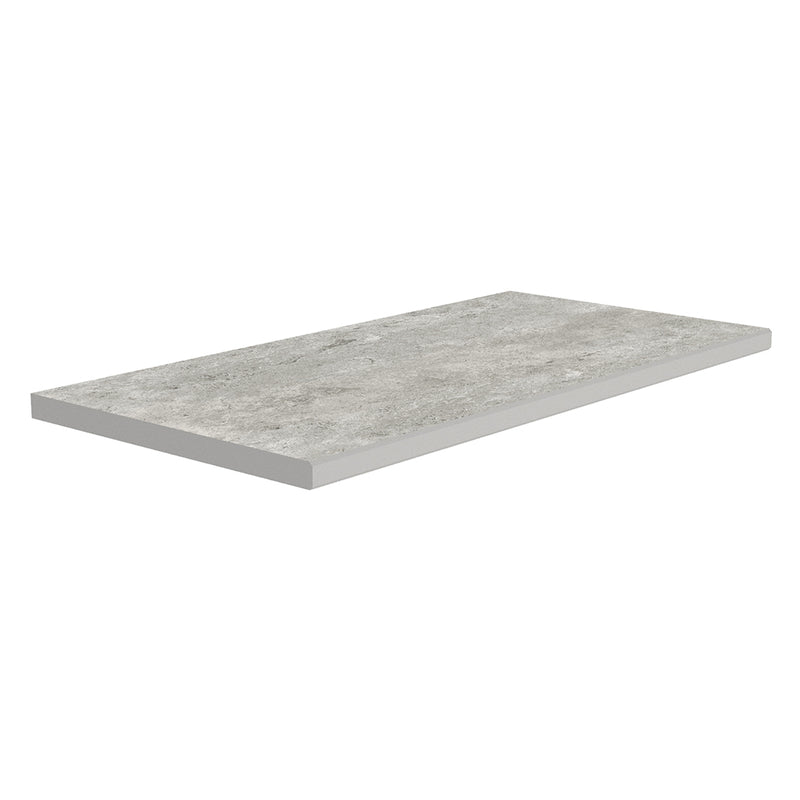 Gray, 12" x 24" | 2CM Porcelain Pool Coping | U.S. Porcelain Pavers