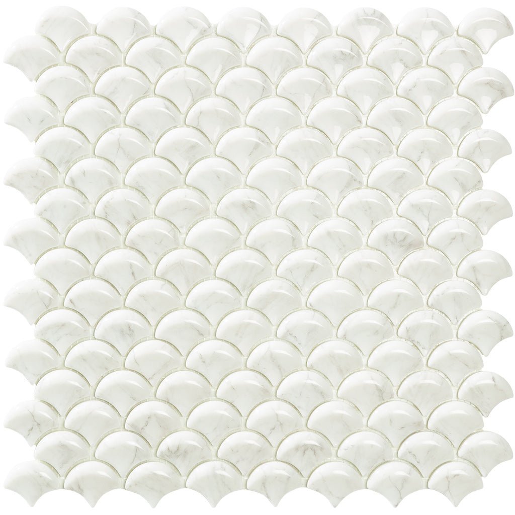Fish Scale Tile | Tile for Kitchen Backsplashes and Walls – AquaBlu Mosaics