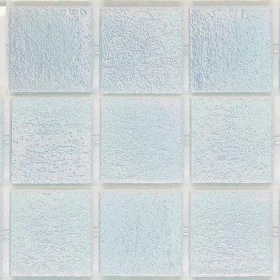 735 Arctic Glow, 3/4" x 3/4" - Glass Tile