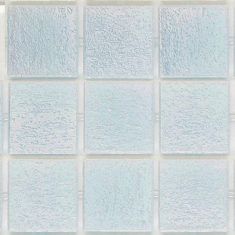 735 Arctic Glow, 3/4" x 3/4" - Glass Tile