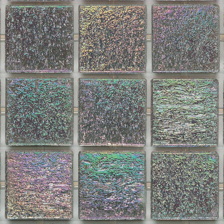 754 Mercury, 3/4" x 3/4" - Glass Tile
