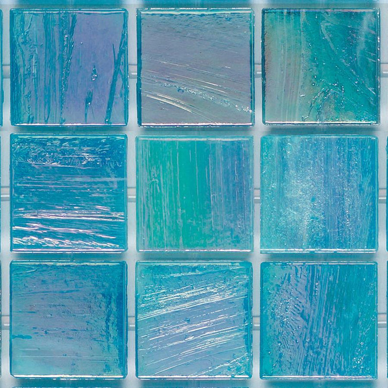 843 Dark Fluorite, 3/4" x 3/4" - Glass Tile