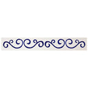 Step Markers - Swirl Blue - Pool Mosaic