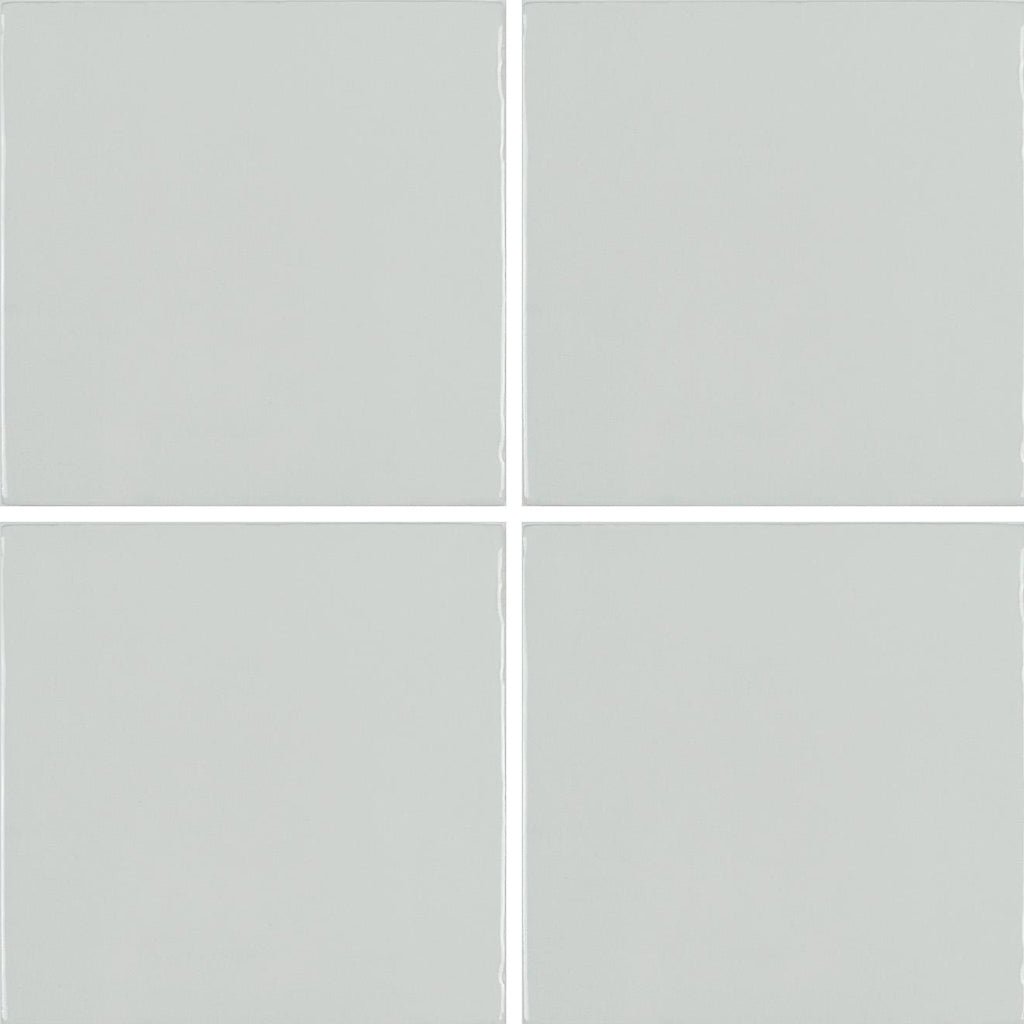 Bianco, 6" x 6" Tile | EMCSOLGBIANCO6 | Porcelain Pool Tile 