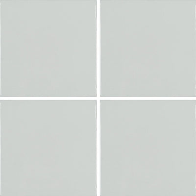 Bianco, 6" x 6" Tile | EMCSOLGBIANCO6 | Porcelain Pool Tile 