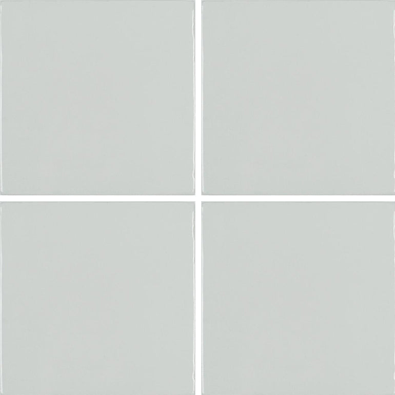 Bianco, 6" x 6" Tile | EMCSOLGBIANCO6 | Porcelain Pool Tile 
