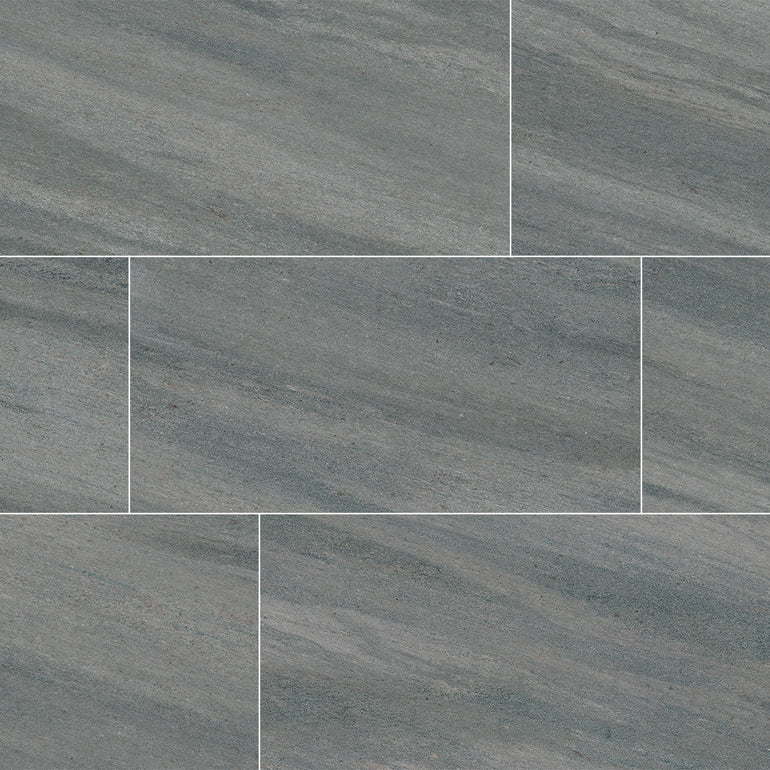 Dark Gray, 16" x 32" | 2CM Outdoor Porcelain Paver | U.S. Porcelain Pavers