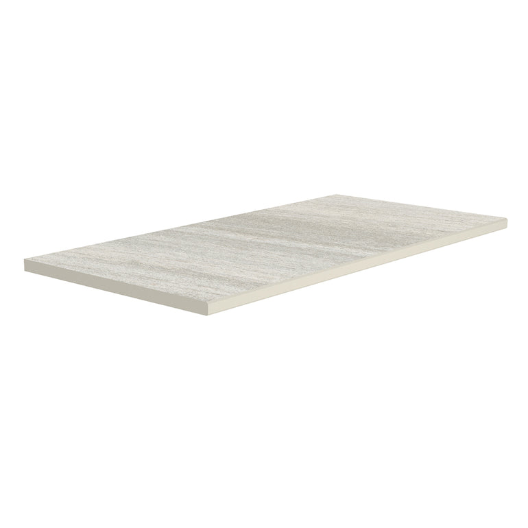 Bianco, 16" x 32" | 2CM Porcelain Pool Coping | U.S. Porcelain Pavers