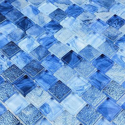 Lapis Blue, 1" x 1" Glass Mosaic Tile | SS82323B3 | Signature Series