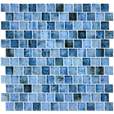 Shadow Blue, 1" x 1" Glass Mosaic Tile | SS82323B7 | Signature Series