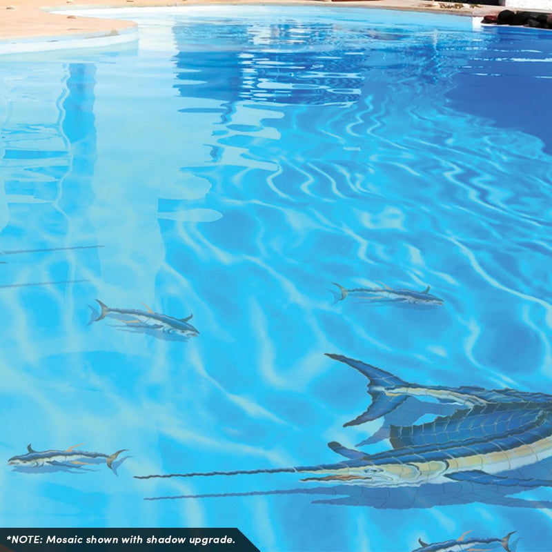 Tuna Left | YT71 | Pool Mosaic by AquaBlu Mosaics