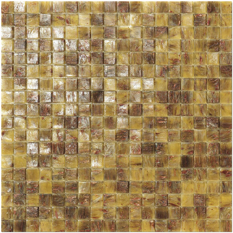 Salvador, 5/8" x 5/8" Glass Tile | Mosaic Pool Tile by SICIS