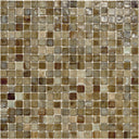 Sandalwood, 5/8" x 5/8" - Glass Tile