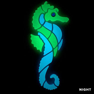 Seahorsey - Right | SHY-S-R | Glow in the Dark Pool Mosaics