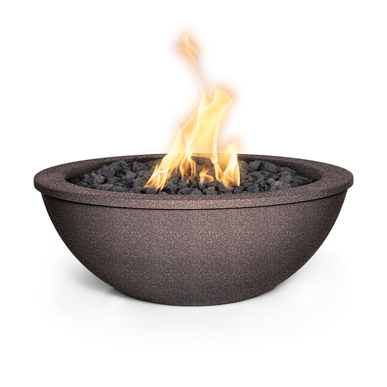 Sedona 36" Round Metal Fire Bowl | The Outdoor Plus Fire Feature - Copper Vein