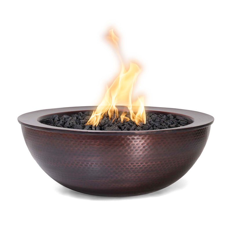Sedona Round 27" Fire Bowl, Copper - Fire Feature