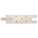 Sedona, 2" x 8" Thin Brick - Natural Stone Tile