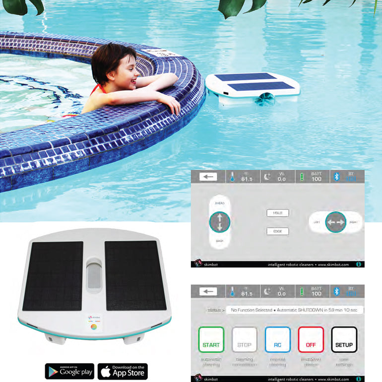 Solar Breeze Skimbot Pool Skimmer | SKM | Robotic Pool Cleaner