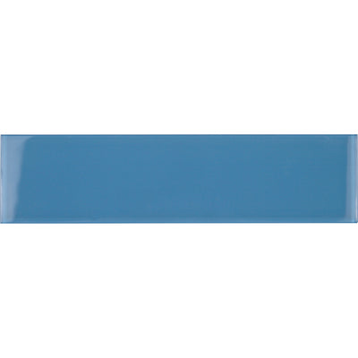 Sky Blue, 3" x 12" Glass Tile | TRMTEBESKYBL312 | Aquatica Pool Tile