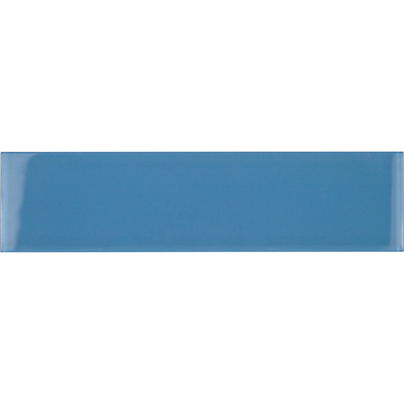 Sky Blue, 3" x 12" Glass Tile | TRMTEBESKYBL312 | Aquatica Pool Tile