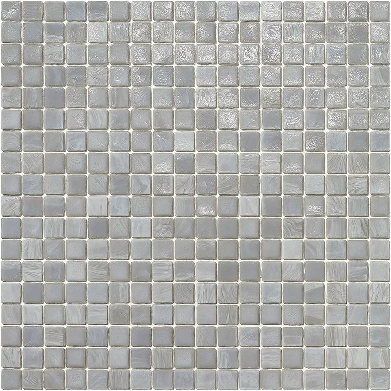 Slate, 5/8" x 5/8" Glass Tile | Mosaic Pool Tile by SICIS