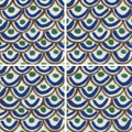 Tappeto 1, 6" x 6" - Porcelain Pool Tile