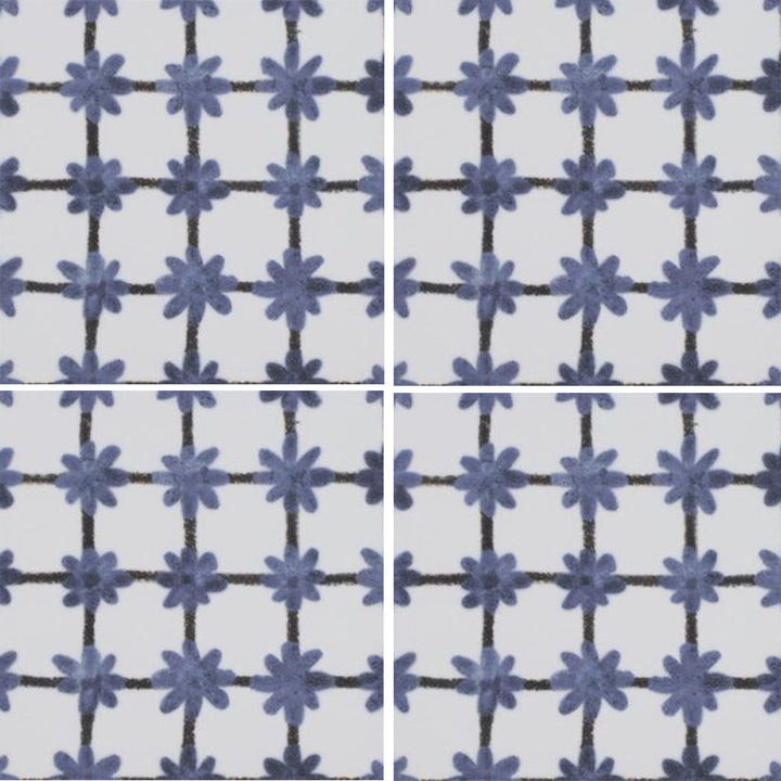 Tappeto 5, 6" x 6" Tile | EMCSOLGTAPPDEC5 | Porcelain Pool Tile by Aquatica